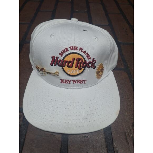 Hard Rock Cafe Key West Save The Planet Hat With Pins - Picture 1 of 3